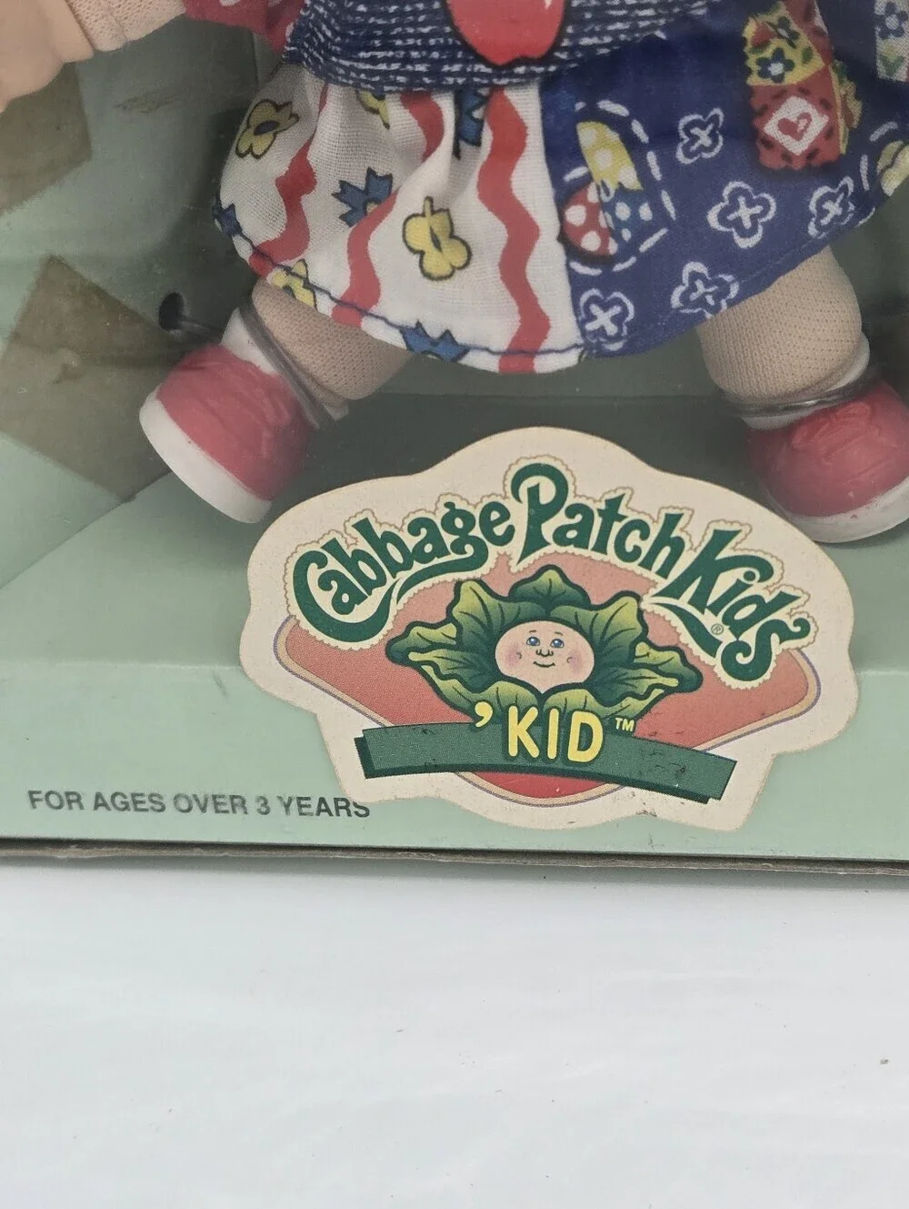 Vintage 1995 Mattel Cabbage Patch Kids 4.5” Baby Doll Ramona Audra DOB Sept 19